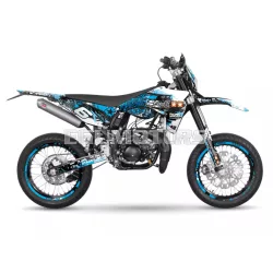   Stage6 grafikai szett Sherco SM-R 50 2018-tól, kék / fekete