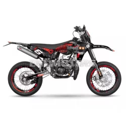   Stage6 grafikai szett Sherco SM-R 50 2018-tól, piros / fekete