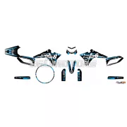 Stage6 grafikai szett Fantic XM 50 2023-tól, kék