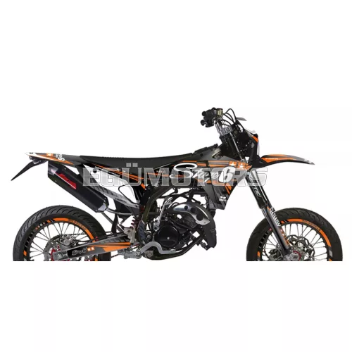 Stage6 grafikai szett Fantic XM 50 2023-tól, narancssárga