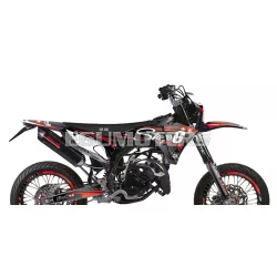 Stage6 grafikai szett Fantic XM 50 2023-tól, piros