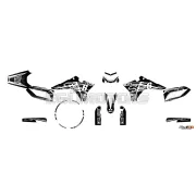 Stage6 grafikai szett Fantic XM 50 2023-tól, fehér