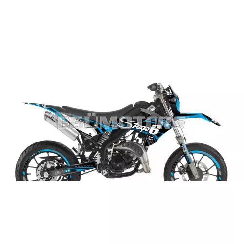 Stage6 grafikai szett Rieju MRT 2022-től, kék