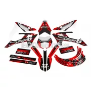 Stage6 grafikai szett Rieju MRT 2022-től, piros