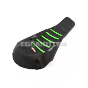 Stage6 üléshuzat fekete - zöld, Sherco 50cc 2006-ig