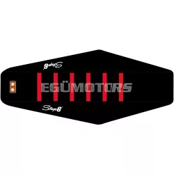 Stage6 üléshuzat fekete - piros, Sherco 50cc 2006-ig