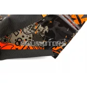 Stage6 üléshuzat teljes borítású, narancssárga / fekete, Yamaha DT