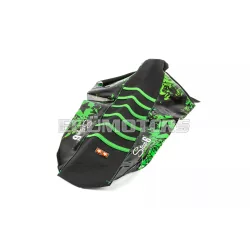   Stage6 üléshuzat teljes borítású, zöld / fekete, Yamaha DT