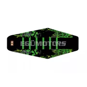 Stage6 üléshuzat teljes borítású, zöld / fekete, Yamaha DT