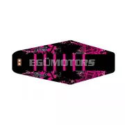 Stage6 üléshuzat teljes borítású, pink / fekete, Yamaha DT