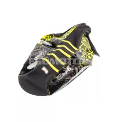   Stage6 üléshuzat teljes borítású, sárga / fekete, Yamaha DT