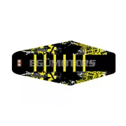 Stage6 üléshuzat teljes borítású, sárga / fekete, Yamaha DT