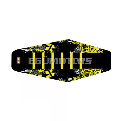 Stage6 üléshuzat teljes borítású sárga / fekete, Beta RR (2011-2020)