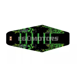   Stage6 üléshuzat teljes borítású, fekete - zöld, Sherco 50cc 2006-ig