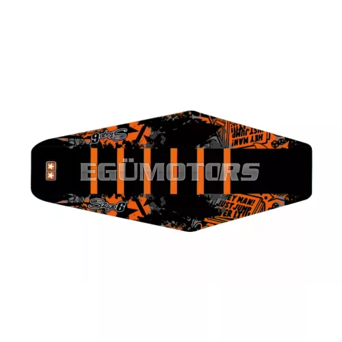 Stage6 üléshuzat teljes borítású narancssárga / fekete, Sherco SM-R 50 2013-tól