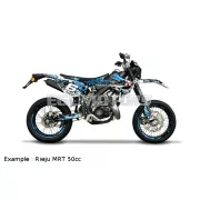 Stage6 üléshuzat teljes borítású kék / fekete, Sherco SM-R 50 2013-tól