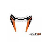 Stage6 fényszóró maszk matrica narancssárga, KTM EXC
