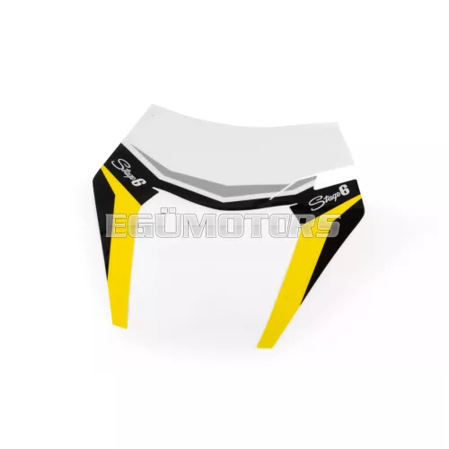 Stage6 fényszóró maszk matrica sárga, KTM EXC