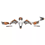 Stage6 grafikai szett narancssárga / fekete, Derbi Xtreme (2011-2017)