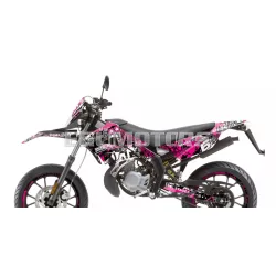   Stage6 grafikai szett pink / fekete, Derbi Xtreme (2011-2017)