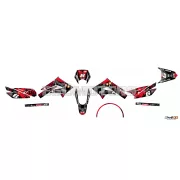 Stage6 grafikai szett piros / fekete, Derbi Xtreme (2011-2017)