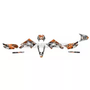 Stage6 grafikai szett narancssárga / fehér, Derbi Xtreme (2011-2017)