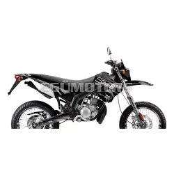 Stage6 grafikai szett fekete, Derbi X-Treme (2006-2010)