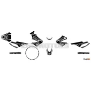 Stage6 grafikai szett fekete, Derbi X-Treme (2006-2010)