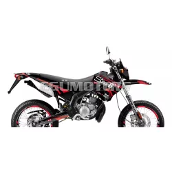 Stage6 grafikai szett piros, Derbi X-Treme (2006-2010)