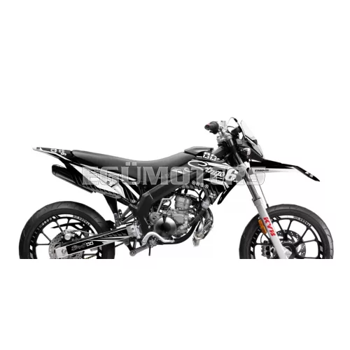 Stage6 grafikai szett fehér, Derbi X-Treme (2011-2017)