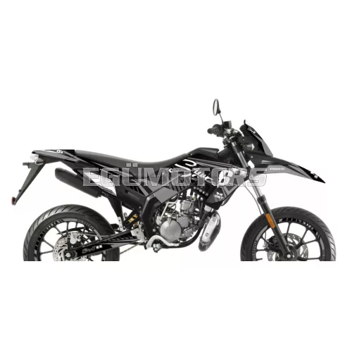 Stage6 grafikai szett fekete, Derbi X-Treme (2018-2020)