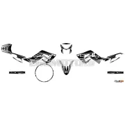 Stage6 grafikai szett fekete, Derbi X-Treme (2018-2020)