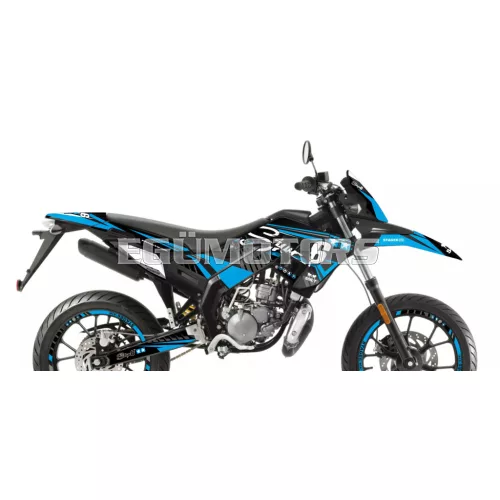 Stage6 grafikai szett kék, Derbi X-Treme (2018-2020)