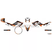 Stage6 grafikai szett narancssárga, Derbi X-Treme (2018-2020)