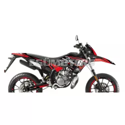 Stage6 grafikai szett piros, Derbi X-Treme (2018-2020)