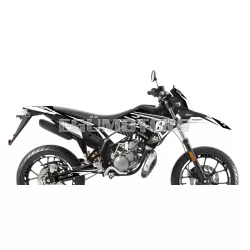 Stage6 grafikai szett fehér, Derbi X-Treme (2018-2020)