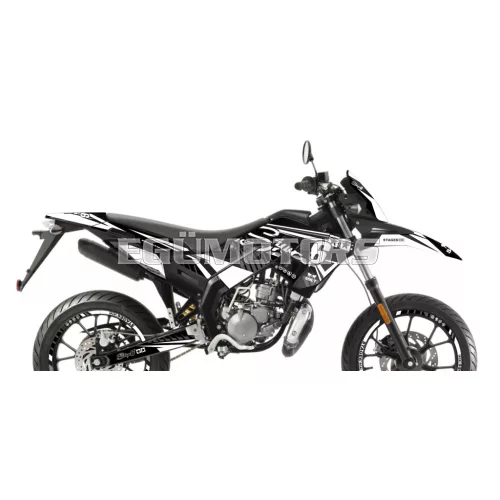 Stage6 grafikai szett fehér, Derbi X-Treme (2018-2020)