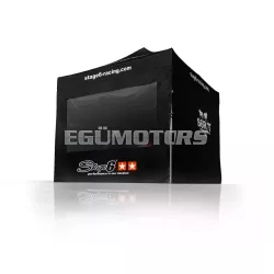 Stage6 MK2 versenysátor 3x3m oldalfalakkal, ablakkal