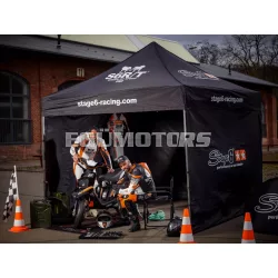   Stage6 MK2 versenysátor szett oldalfalakkal, székekkel és szőnyeggel