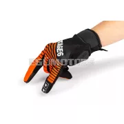 Stage6 Street motoros kesztyű narancssárga / fekete, XL