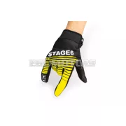 Stage6 Street motoros kesztyű sárga / fekete, M
