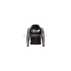 Motorcycle Hoodie Stage6 Grey M