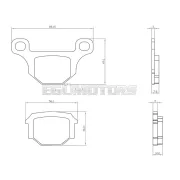 Stage6 Sport fékbetét, Rieju MRT