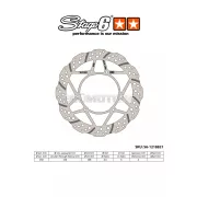 Stage6 első féktárcsa 250mm, HM CRE / Derapage 50