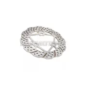 Stage6 Wave hátsó féktárcsa 180mm, Derbi / Peugeot / Rieju