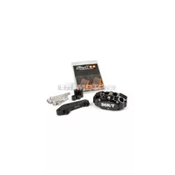 4-piston Caliper with adapter Brembo Stage6 R/T Black