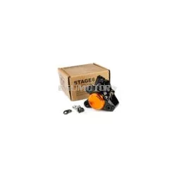   Front Brake Caliper CNC aluminium Stage6 Minarelli / Piaggio / Peugeot black