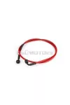 Brake Line Stage6 110cm 90° + 25° red