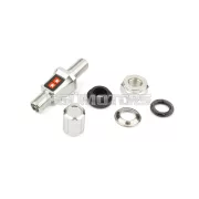 Stage6 CNC gumi szelep, Króm