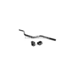 MX Handlebar 28mm + Clamps Stage6 Black